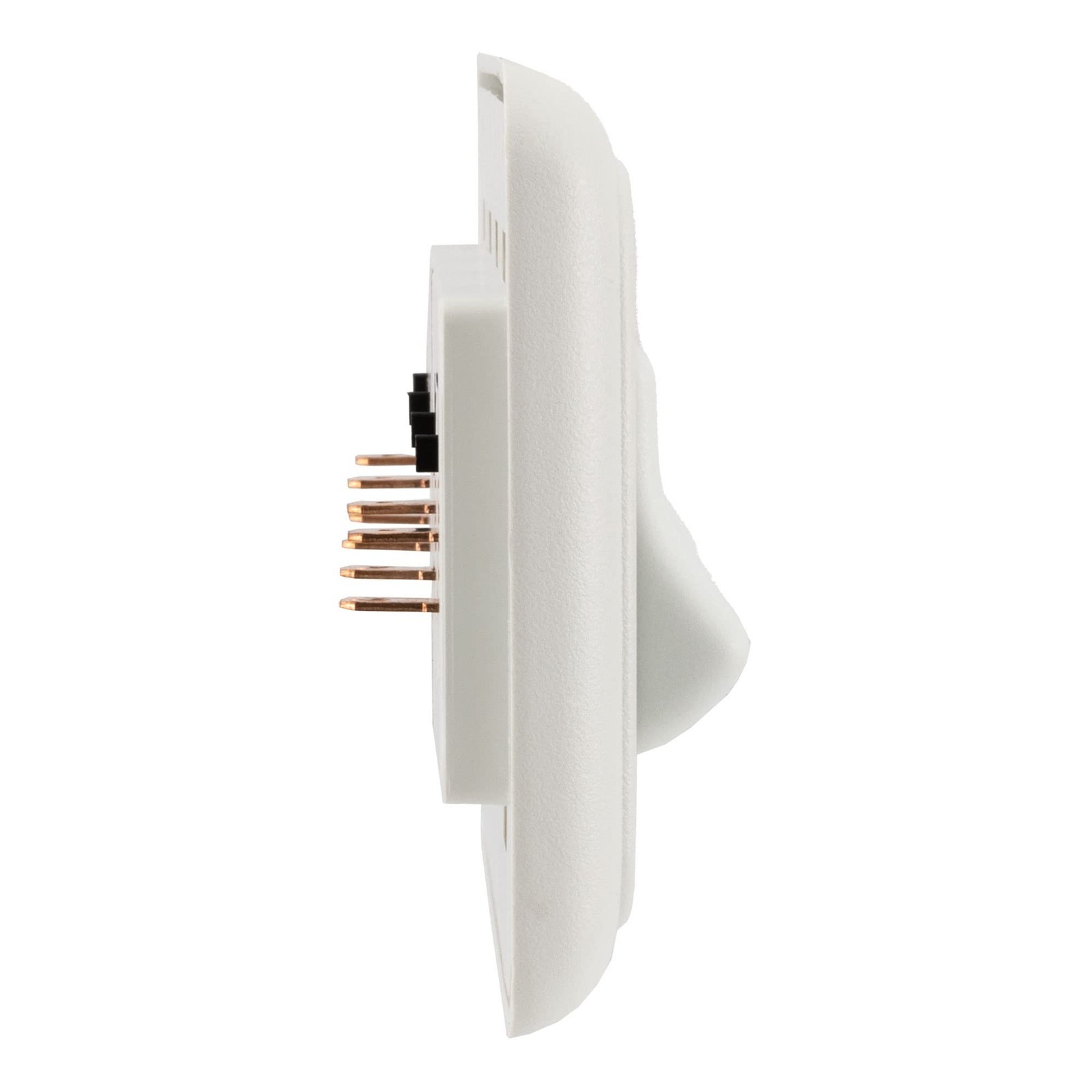 Quad SPST On-Off Switch with Bezel, 12-Volt, for RV, Trailer, Camper (White)