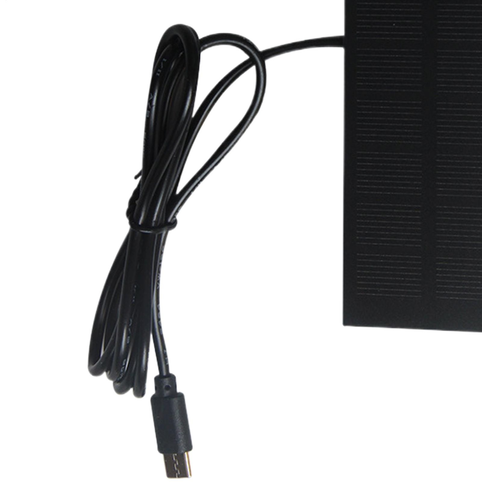 Small Solar Panel 5W 5V Foldable Portable Type-C Charger for Camping