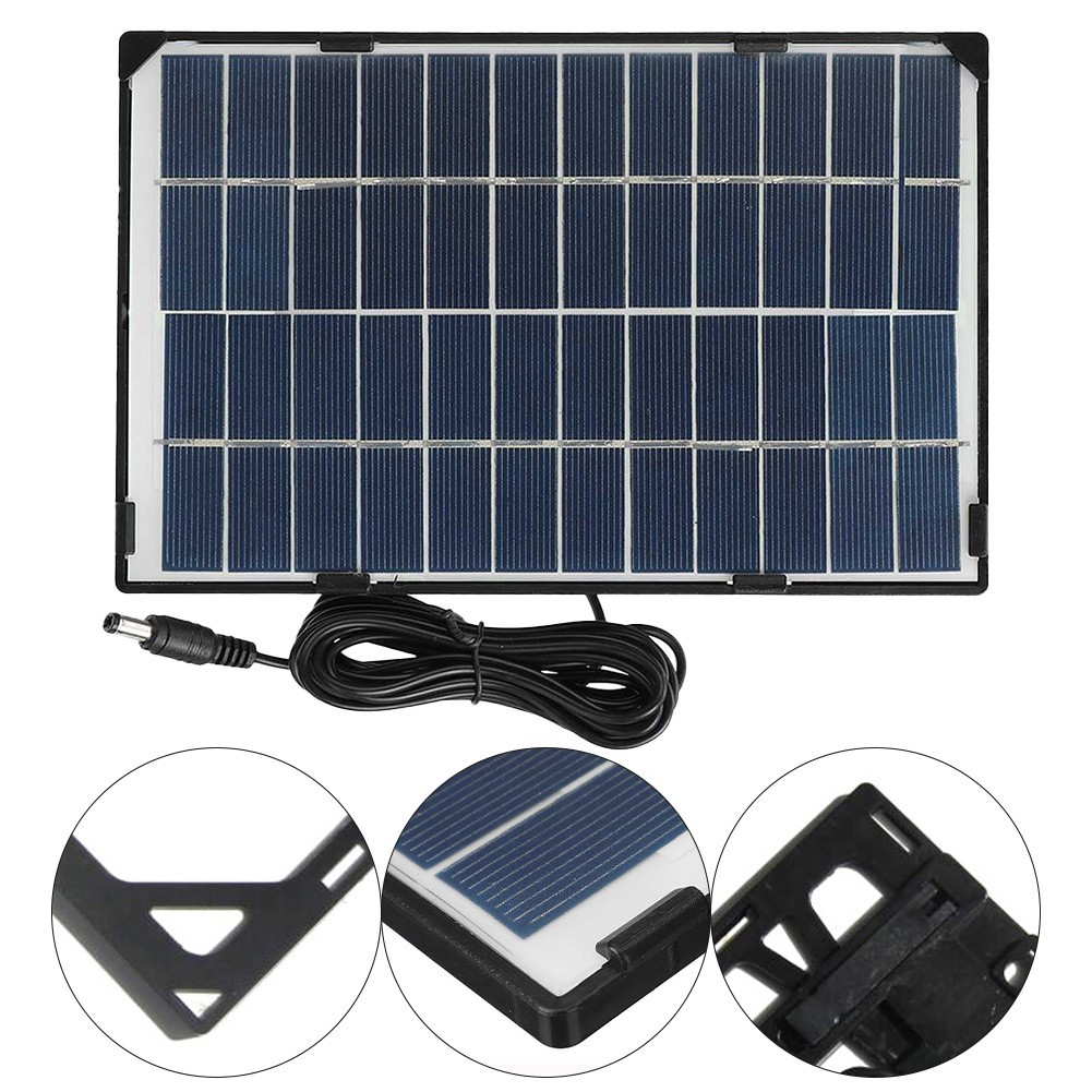 Efficient 6W 12V Solar Panel for Solar Garden Lighting and Portable Devices