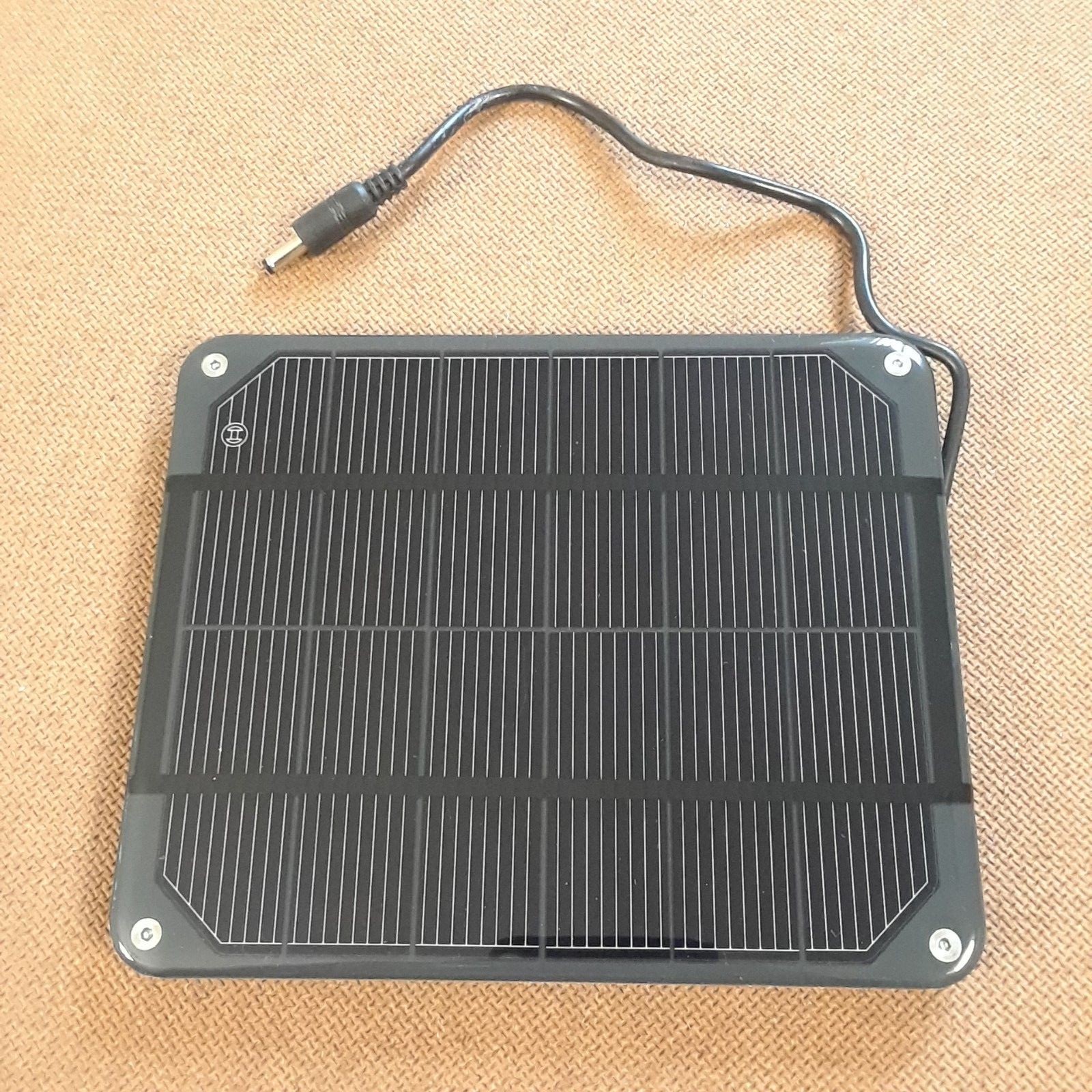 Solar Panel Charger. 6V. 2W. Waterproof. Scratch/UV-resistant. Monocrystalline