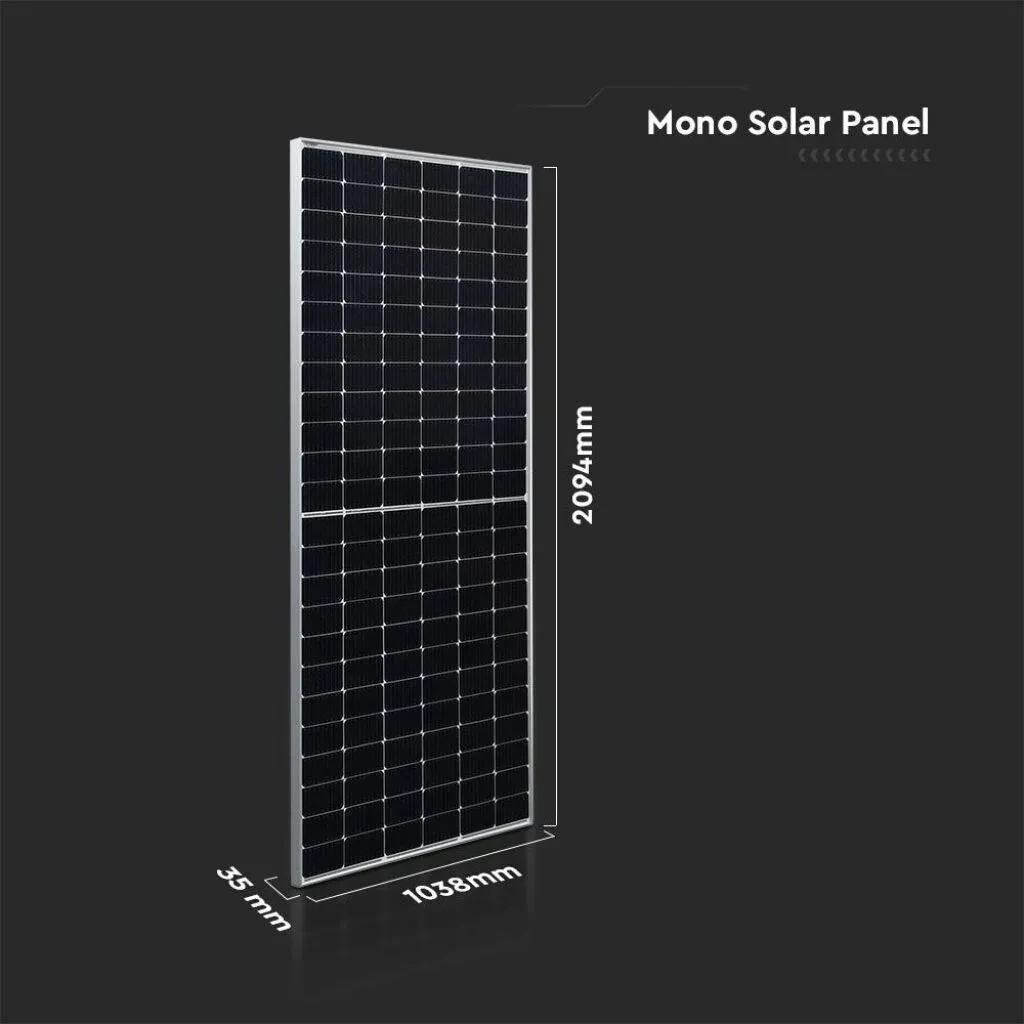 36V 450W Monocrystalline Photovoltaic Solar Panel Dimensions – 2094*1038*35m
