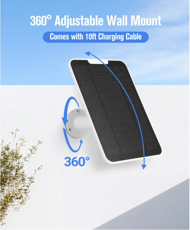 Solar Panel Charger Compatible with Essential Series, Pro 6/6 XL/5S/4/3, Go 2…