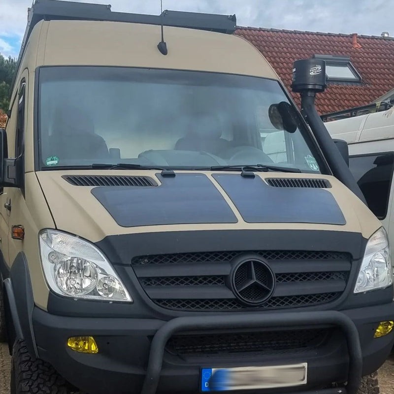 For Mercedes-Benz Sprinter 2nd Gen 2006-2018 NCV3 80W Hood Solar Panel 20V 4A