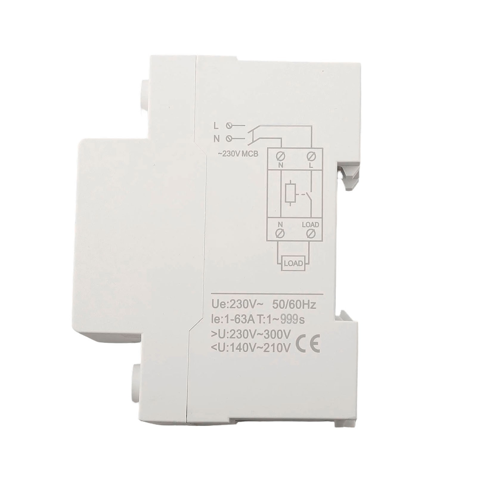 Easy Install Rail Type Overvoltage and Undervoltage Protection Solution