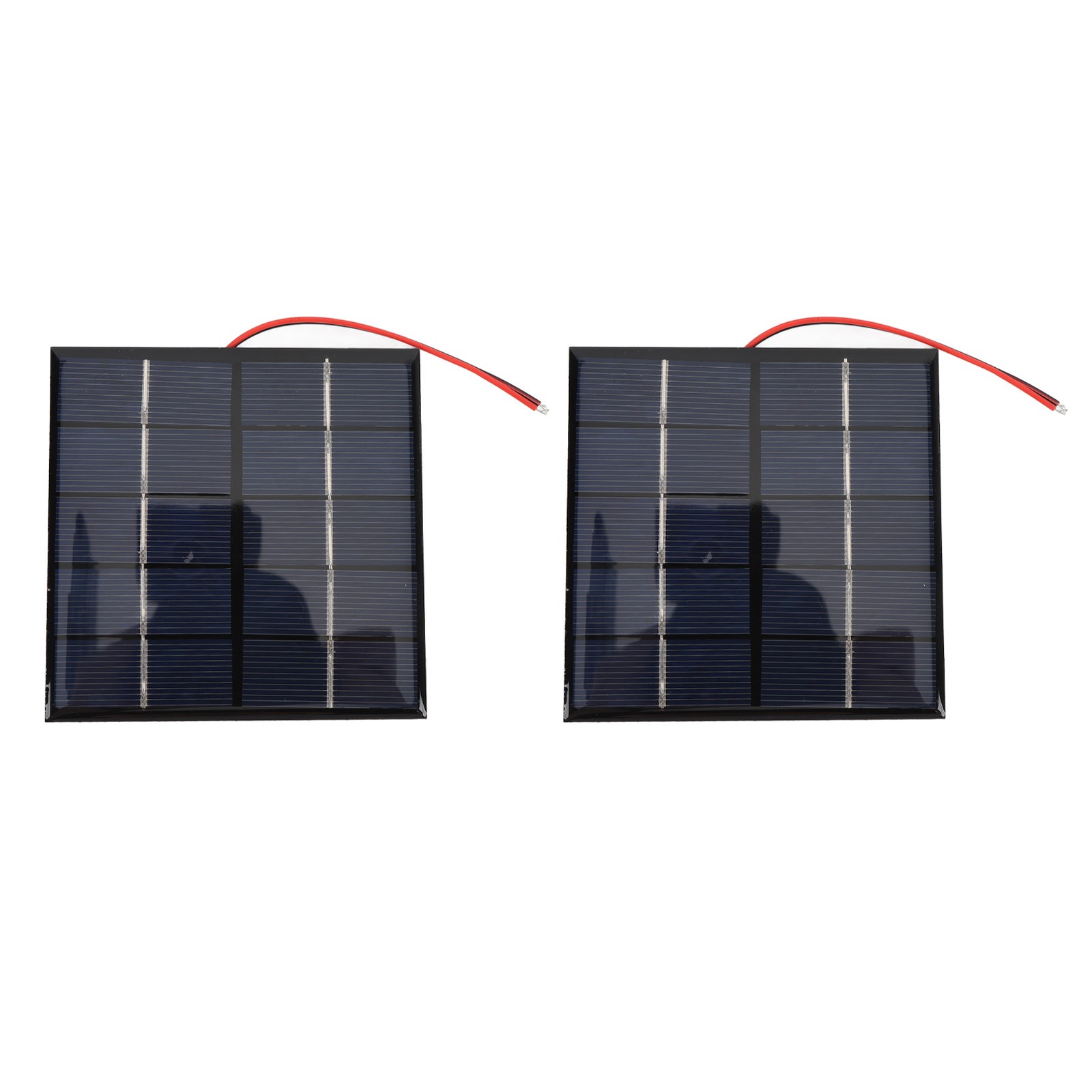 2PCS 1.2W 5V Solar Panel DIY Efficient Charger For Outdoor Use Easy To Use