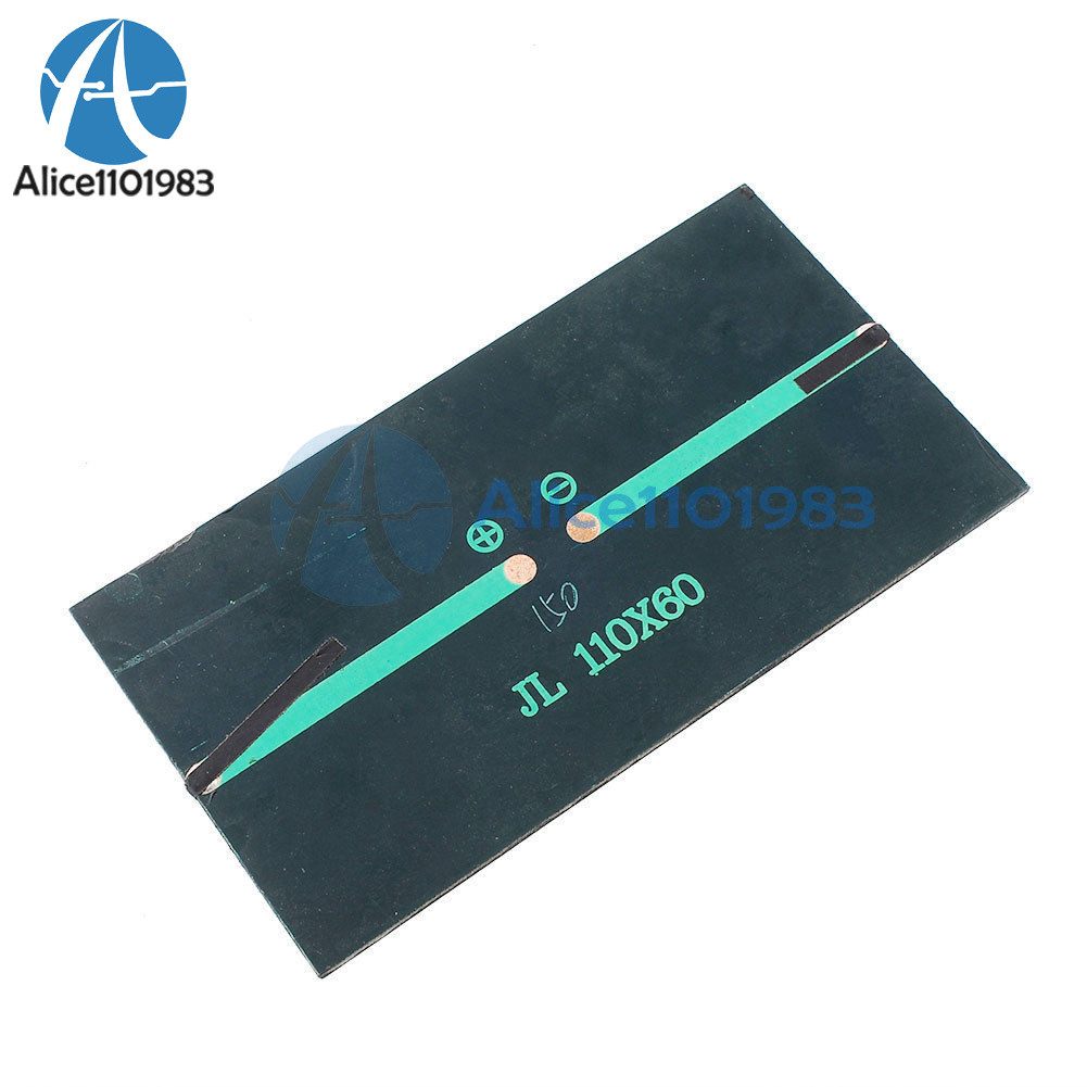 New 6V 1W Solar Panel Module DIY For Light Battery Cell Phone Toys Chargers