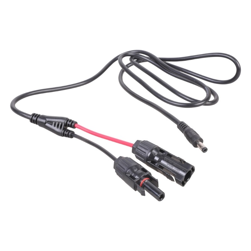 Solar Panel Plug to 5.5mmx2.1mm Male Adapter Cable Converters 5.5×2.1mm