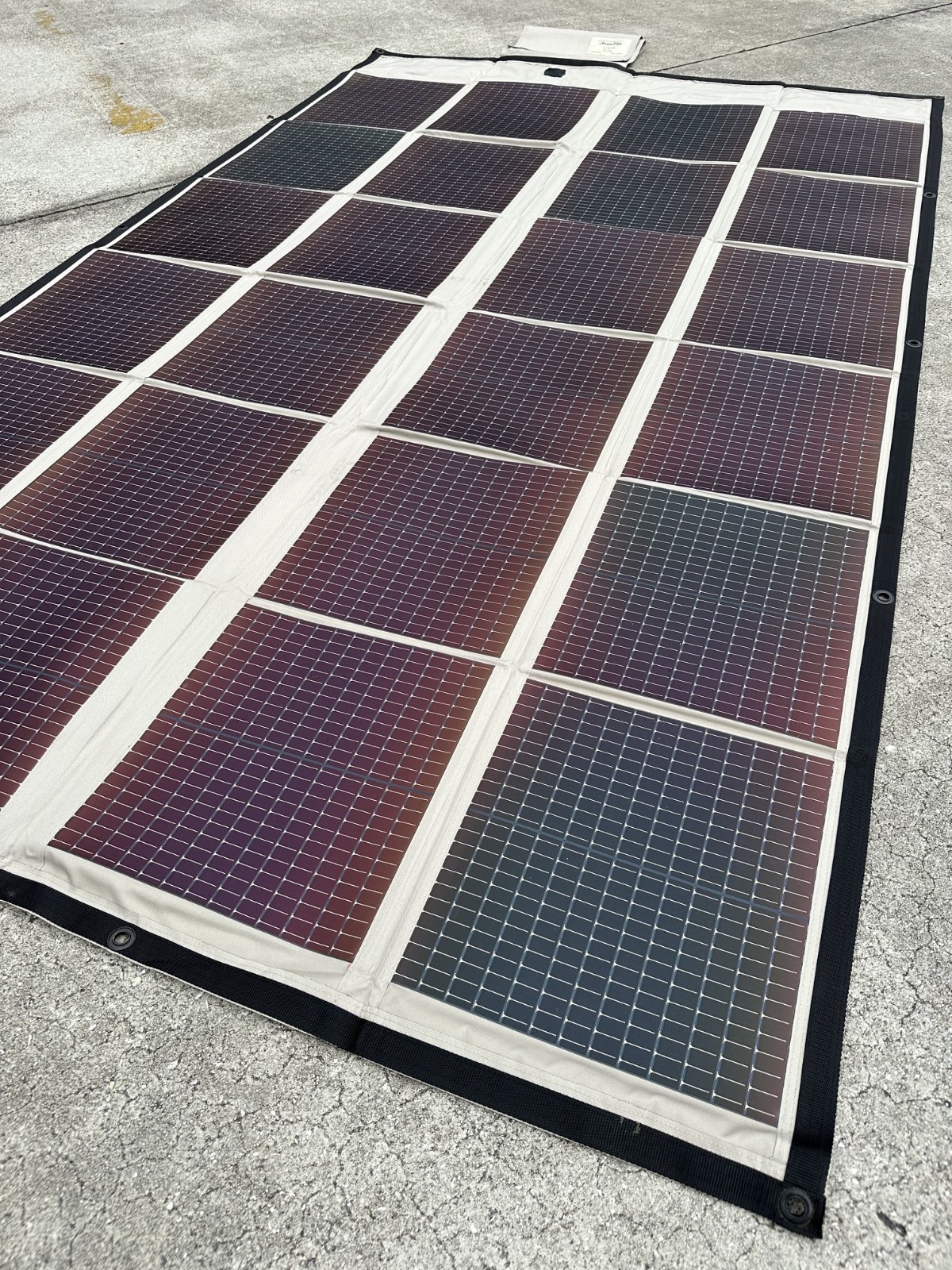 PowerFilm 120W 24V Foldable Amorphous Silicon Solar Panels – Tan (FM32-3600)