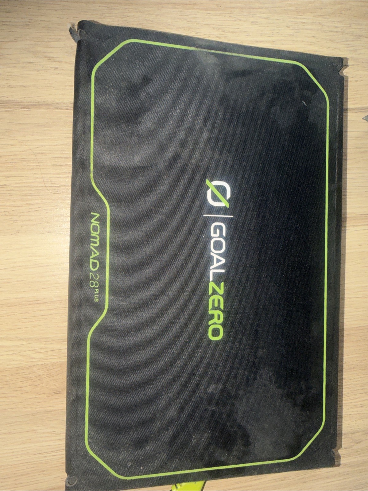 Goal Zero Nomad 28 Plus Solar Panel Portable Folding Charger Used Untested