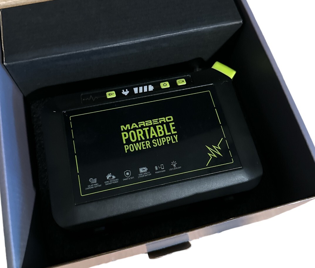MARBERO 88Wh Portable Power Station 24000mAh Camping Solar Generator
