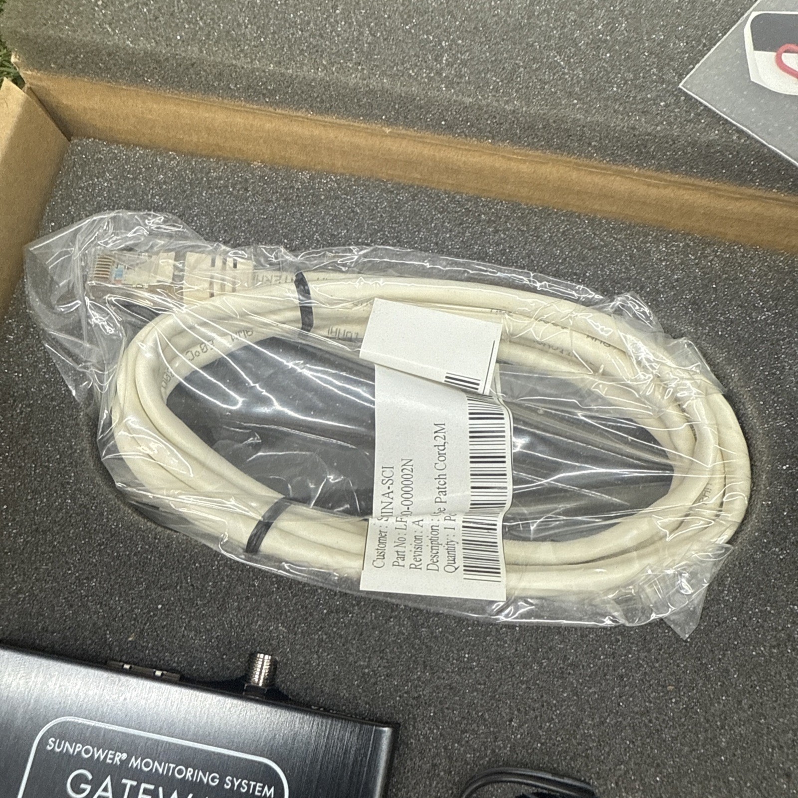 Sunpower Gateway 106716 (SPR-PMR-GTWY) Solar Energy Monitoring Unit