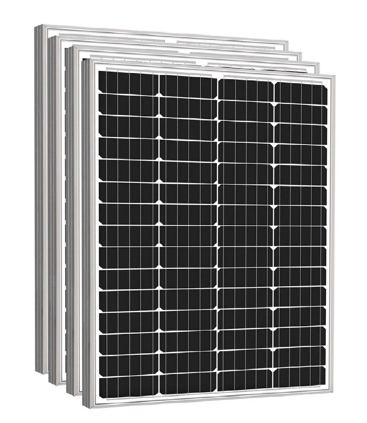 Solar Panel 4x100W 400W 23% High Conversion Mono Off-Grid Charge RV Marine Home