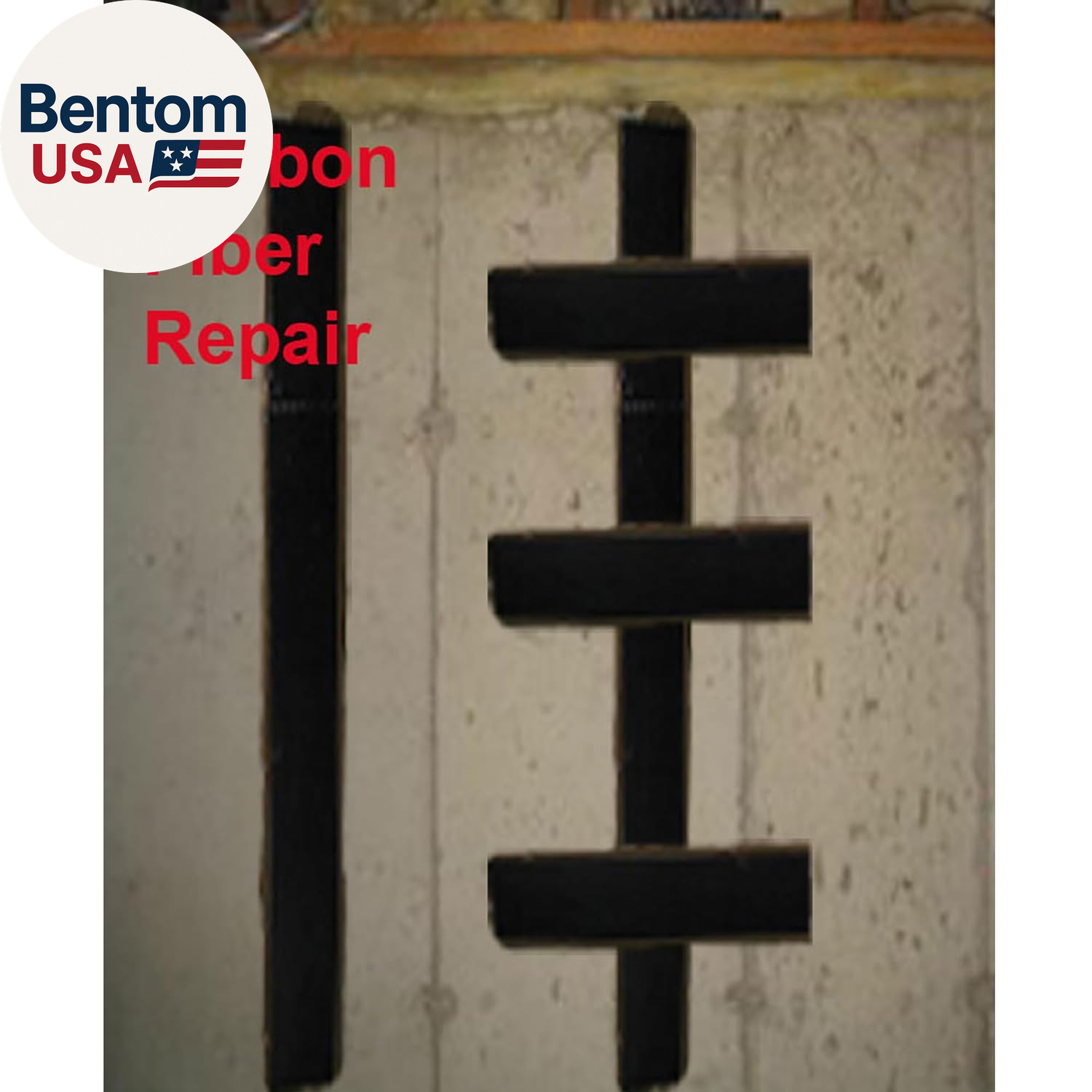 10 Ft. Carbon Fiber Basement Wall & Foundation Crack Repair Kit High Strength –