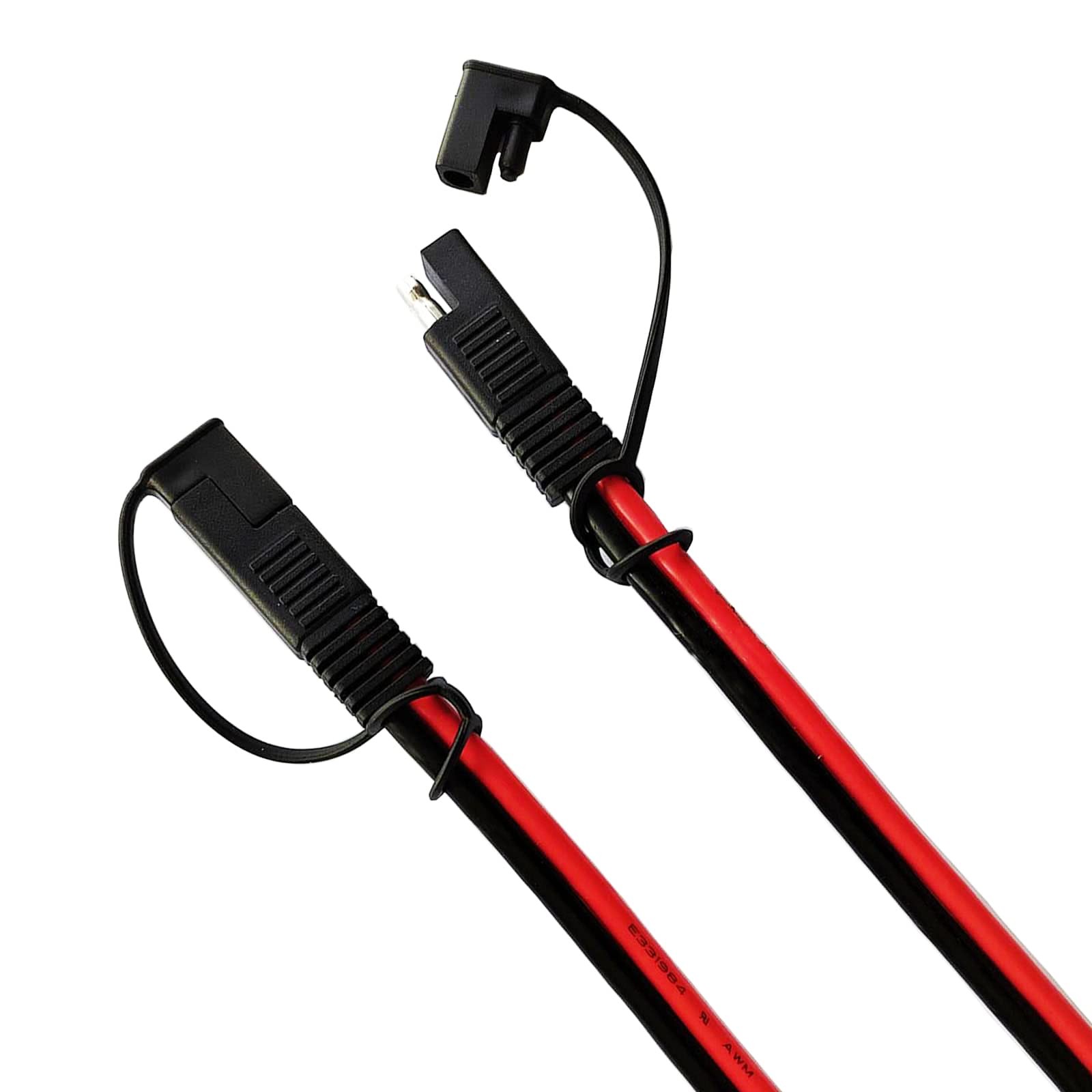 SAE Extension Cable 14AWG for Solar Panel, Automotive, RV, and Trailer Use –