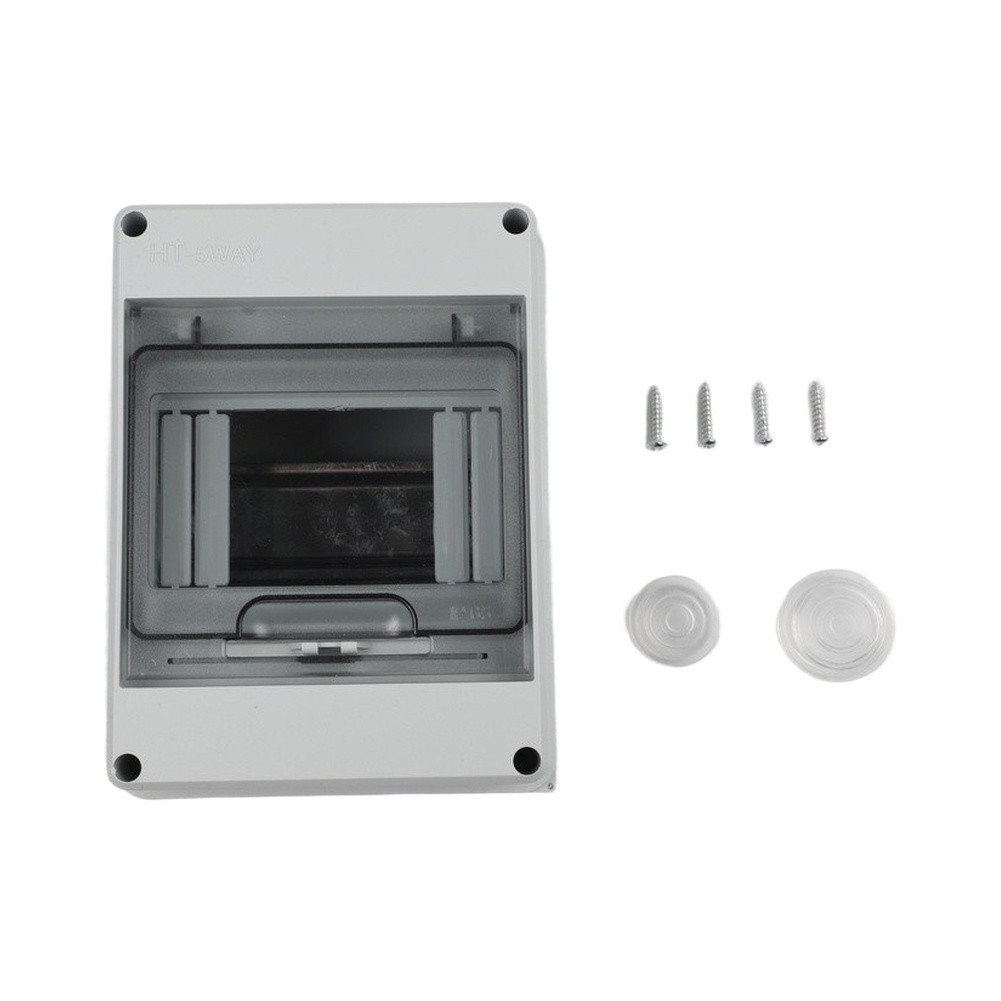 Brand New Fuse Box Accessories 1 Pcs 1 Row For 5 Modules 110x150x90 Mm
