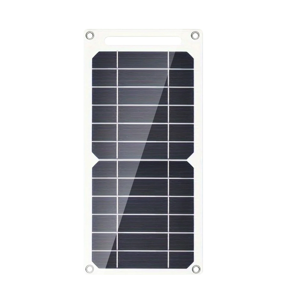 20W/10W Mini Solar Panel 5V USB Type-C Charge Portable Power Bank For Outdoor