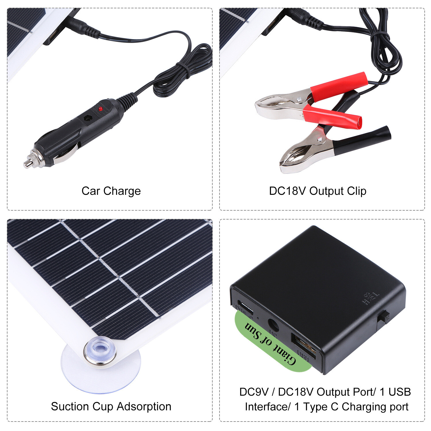 400 Watts Solar Panel Kit 100A 12V Battery Charger w/ Controller Caravan Boat US