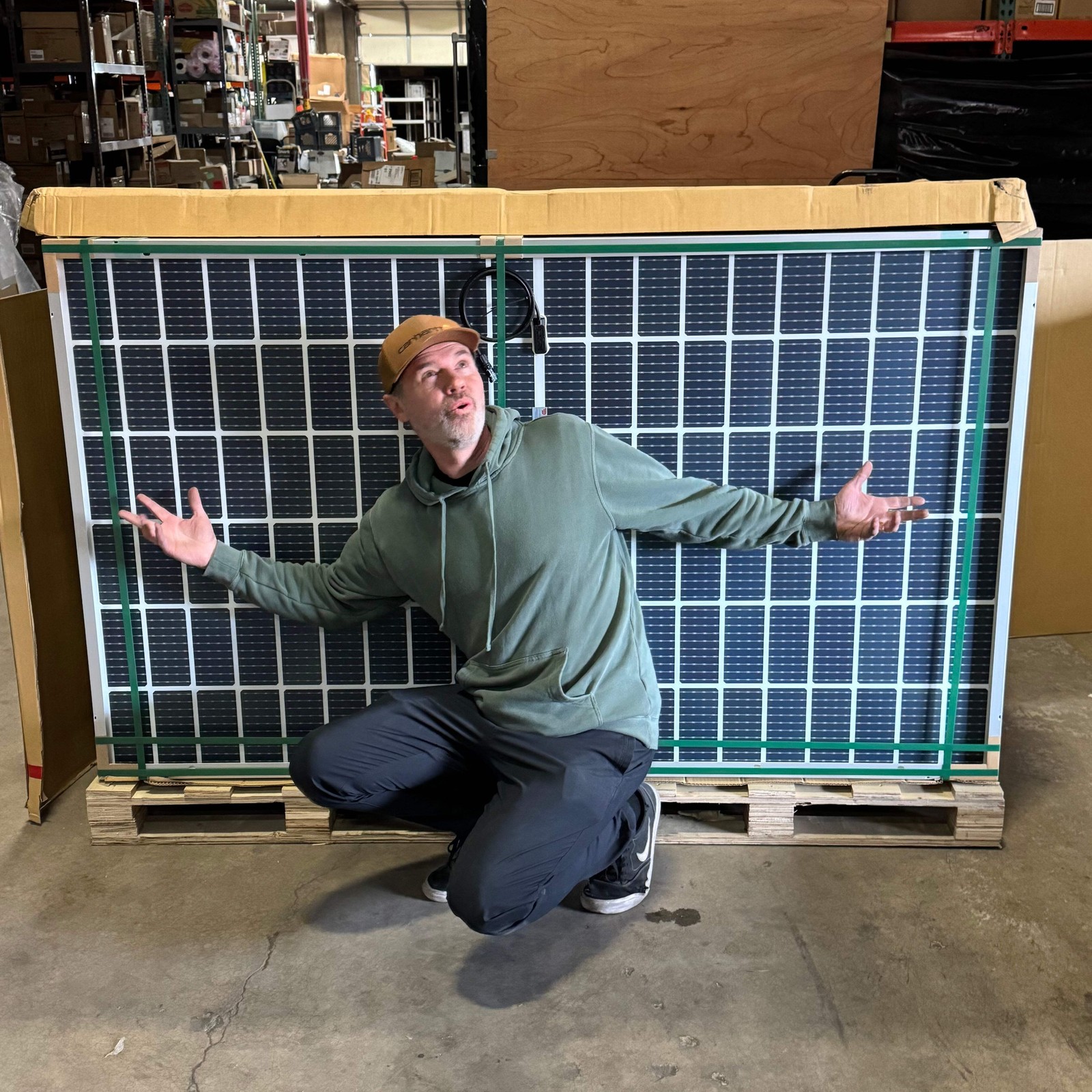 SEG SOLAR Photovoltaic Solar Panel Module Black 460W 75″ L x 45″ H x 1.5″ W SEG-