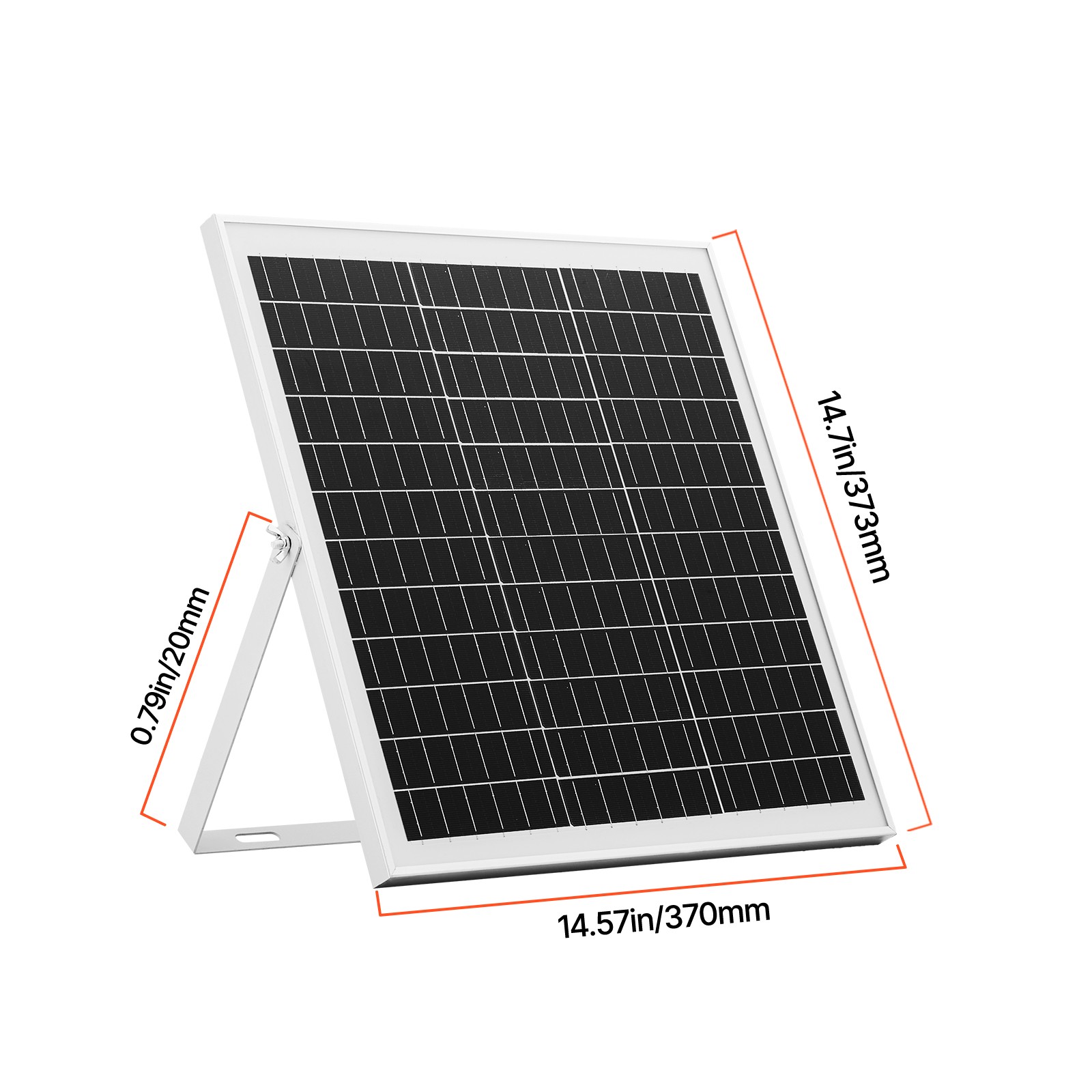 Uimoso 20W 12V Solar Battery Charger Maintainer with MPPT Controller