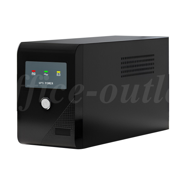Home Office Backup UPS Power 300W 500VA Continuous Battery Backup w/3 Outlets