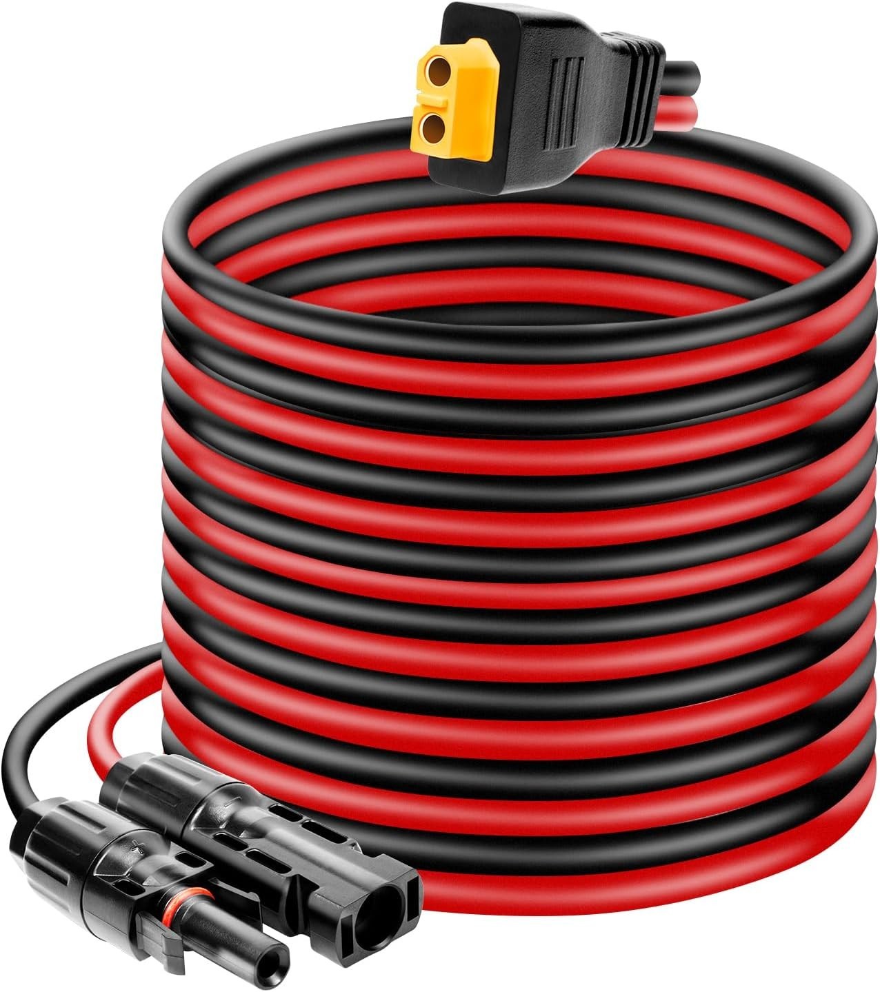 50FT XT60 Plug Solar Panel Extension Cable – Waterproof & Certified