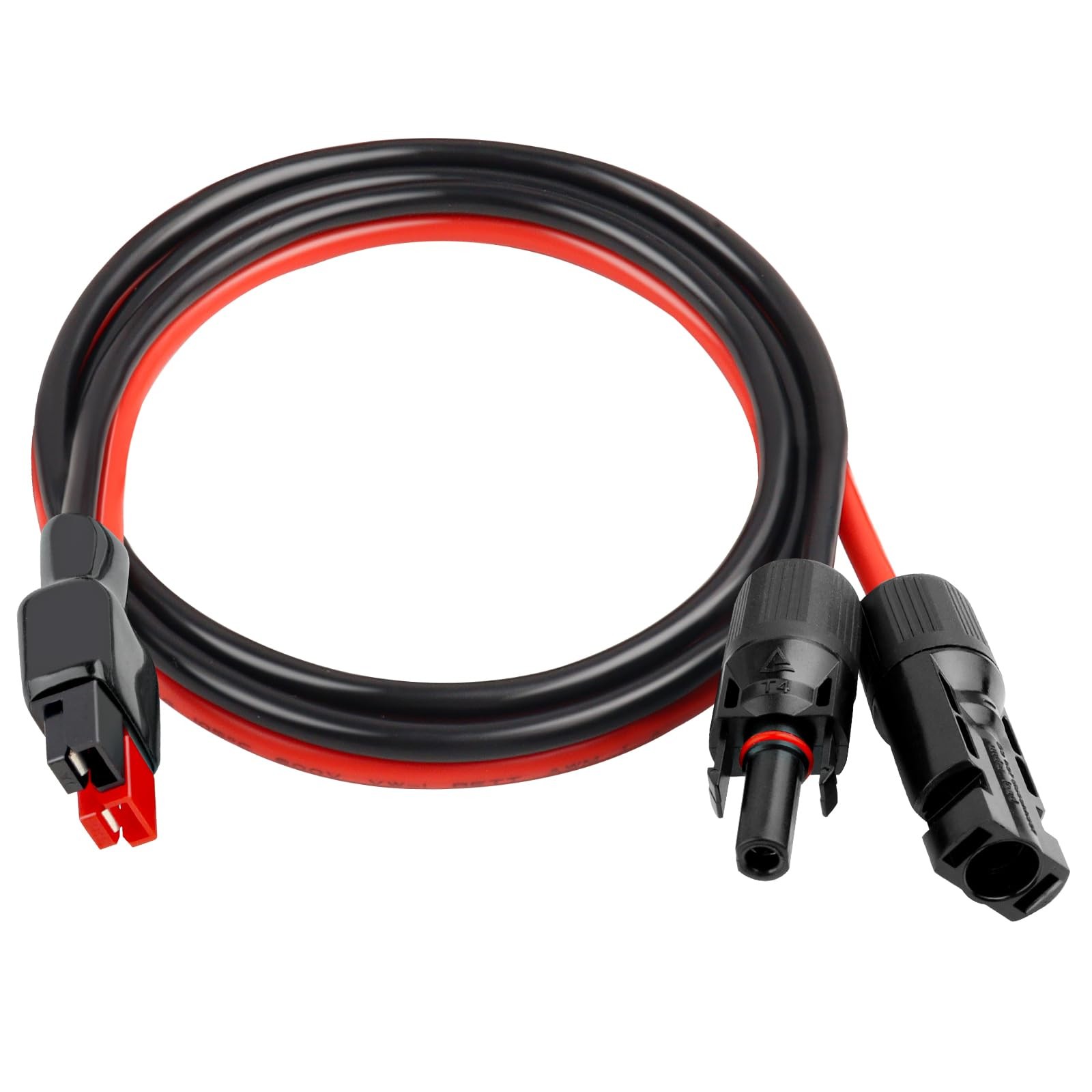 10AWG Solar Panel to Anderson Connector Extension Cable 3 Ft Tinned Copper