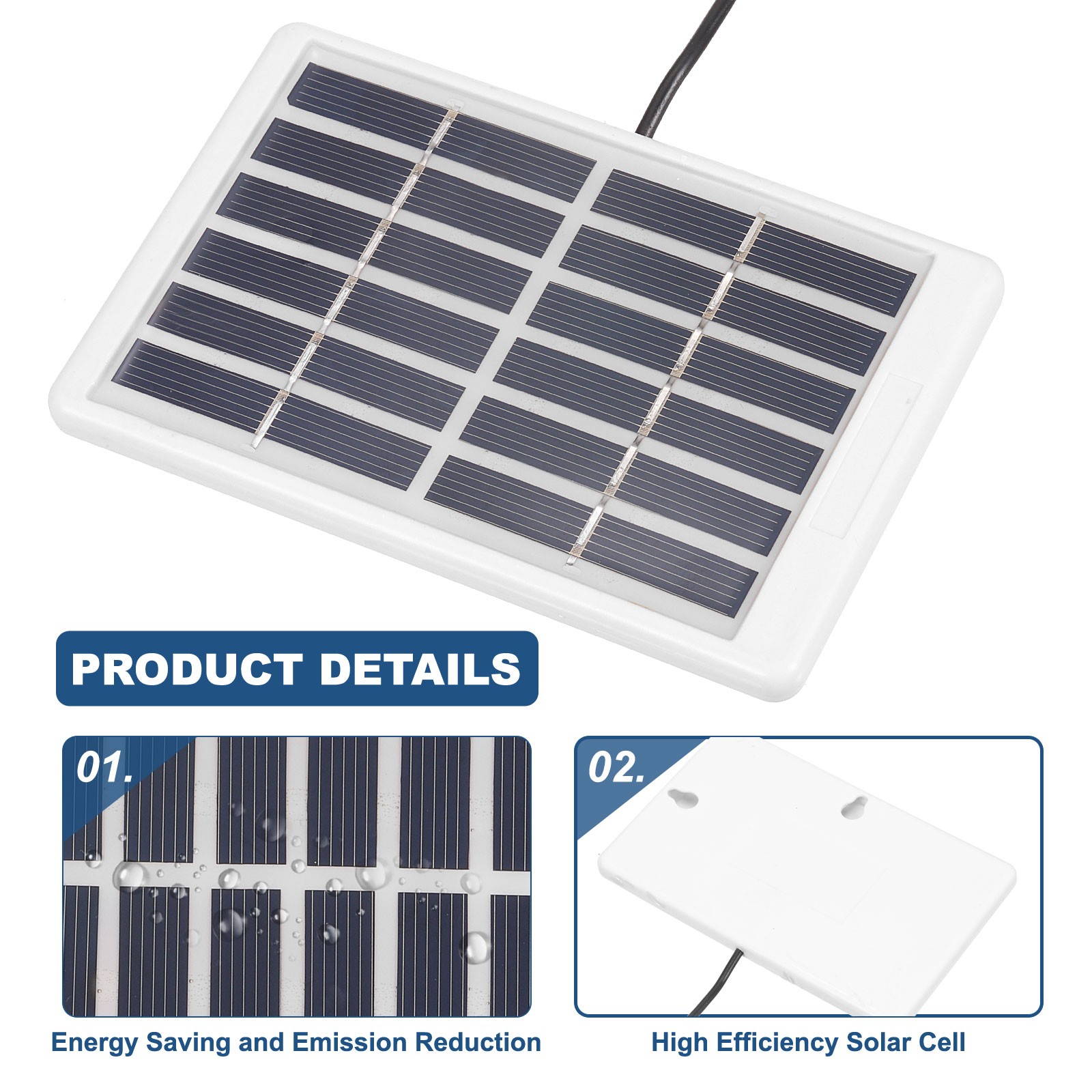 6V 0.2A 1.2W Mini Solar Panels USB Polycrystalline Solar Panel Cell Charger