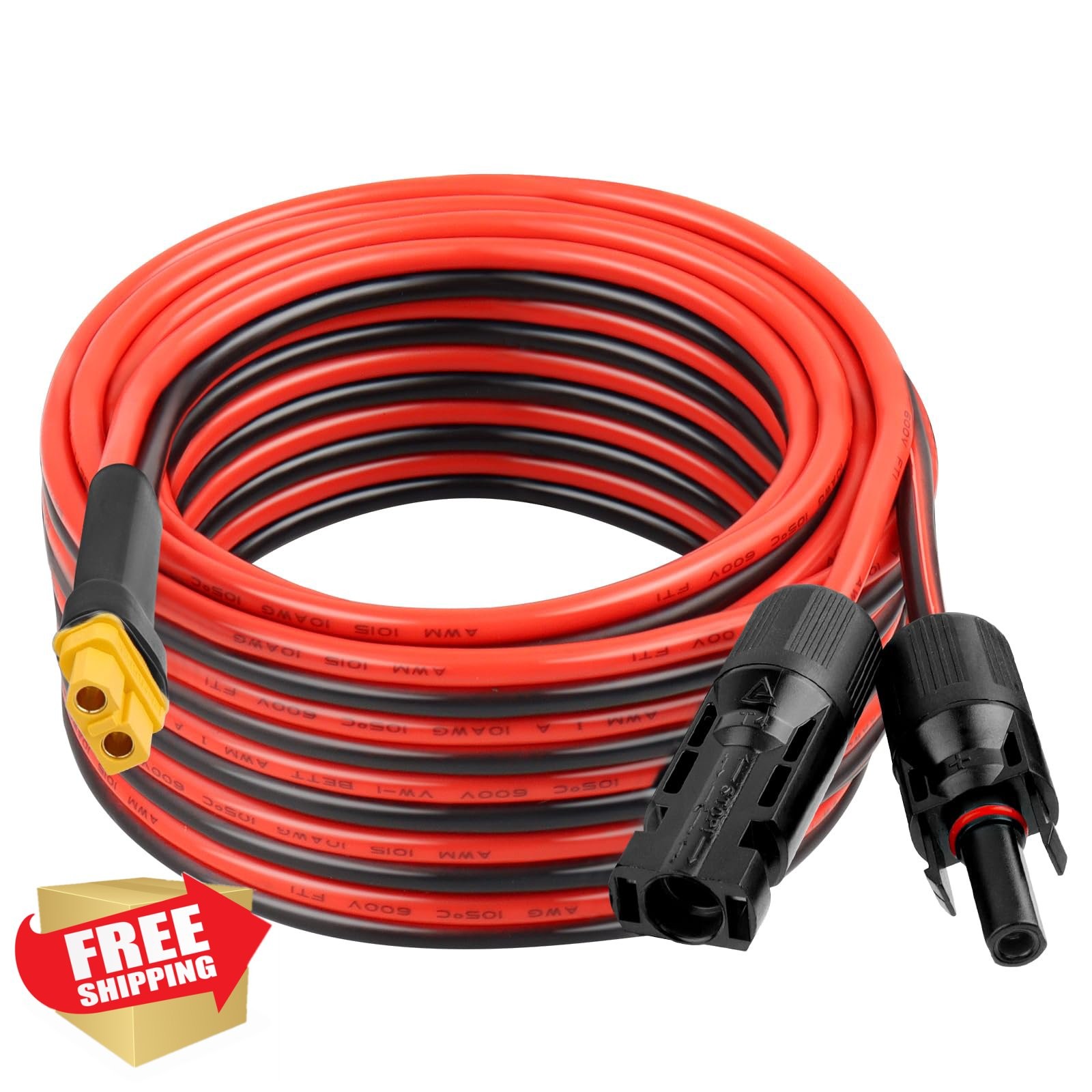 XRDS-RF 30FT Solar to XT60 Cable