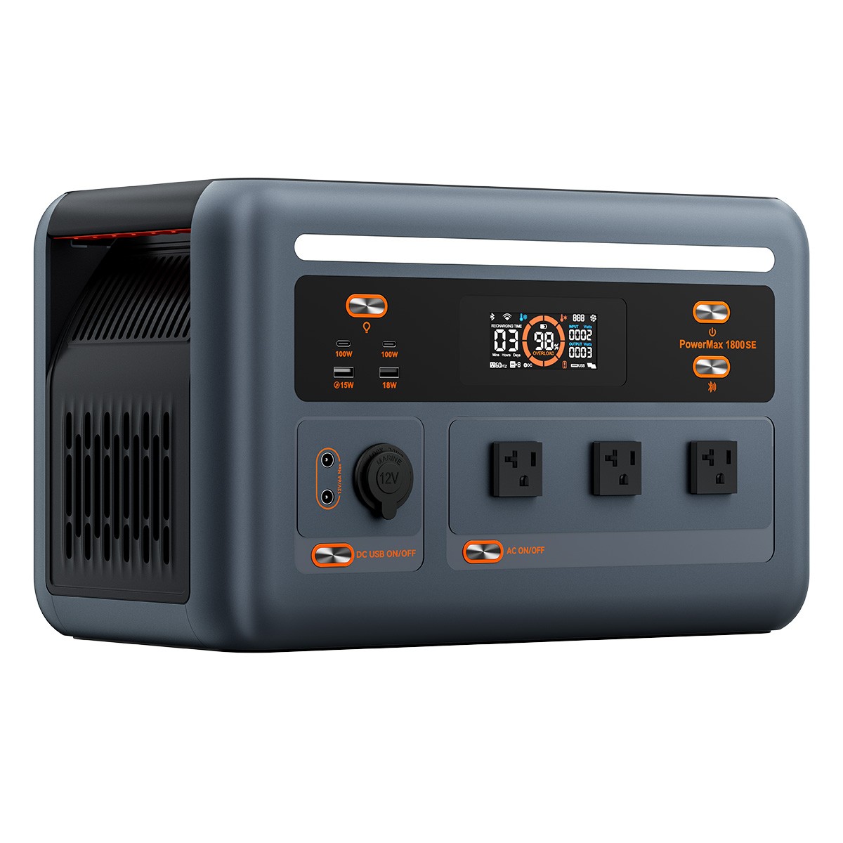 Blackview OSCAL Portable Power Station 1800W 1024Wh LiFePO4 +2x 200W Solar Panel