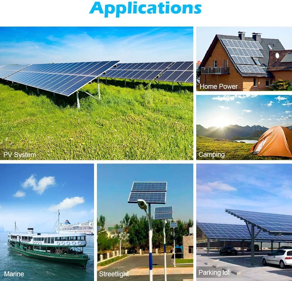 200W 12V Mono Solar Panel 200 Watts Compact Design Solar Module For RV Marine