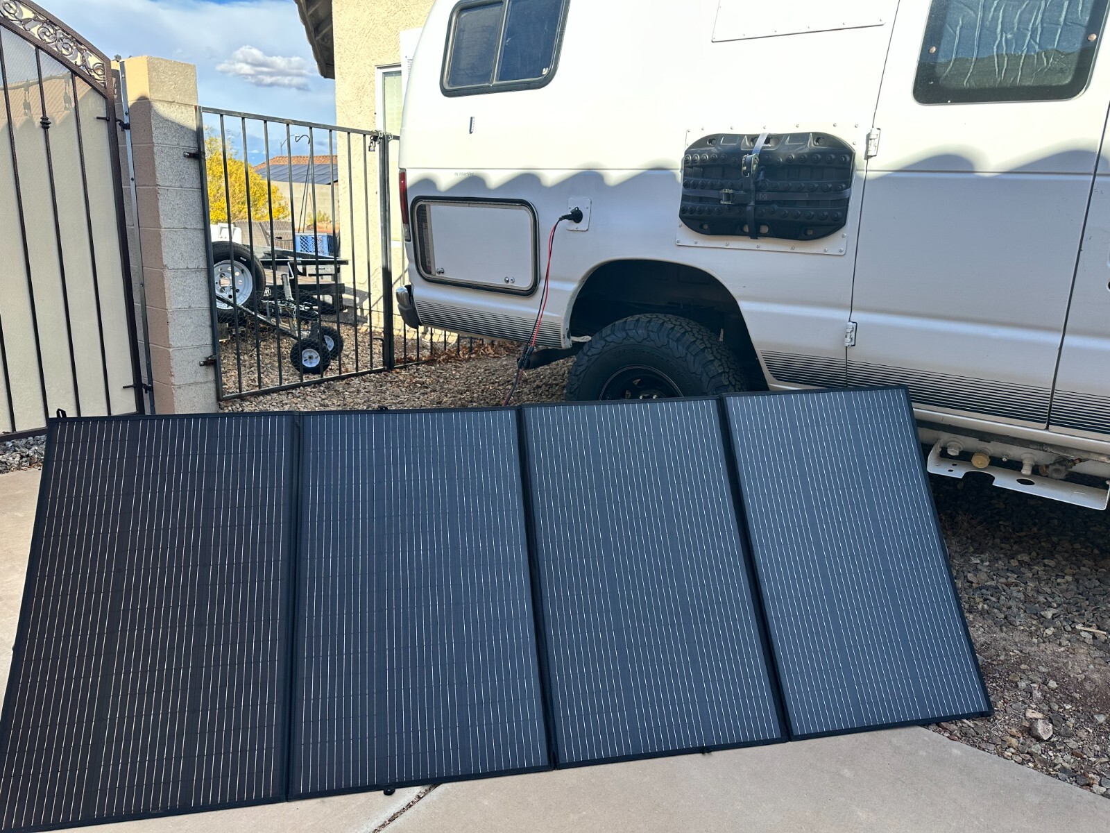 Solar panels 400 watt Camping Portable for EcoFlow DELTA Pro 3 Power Station USA