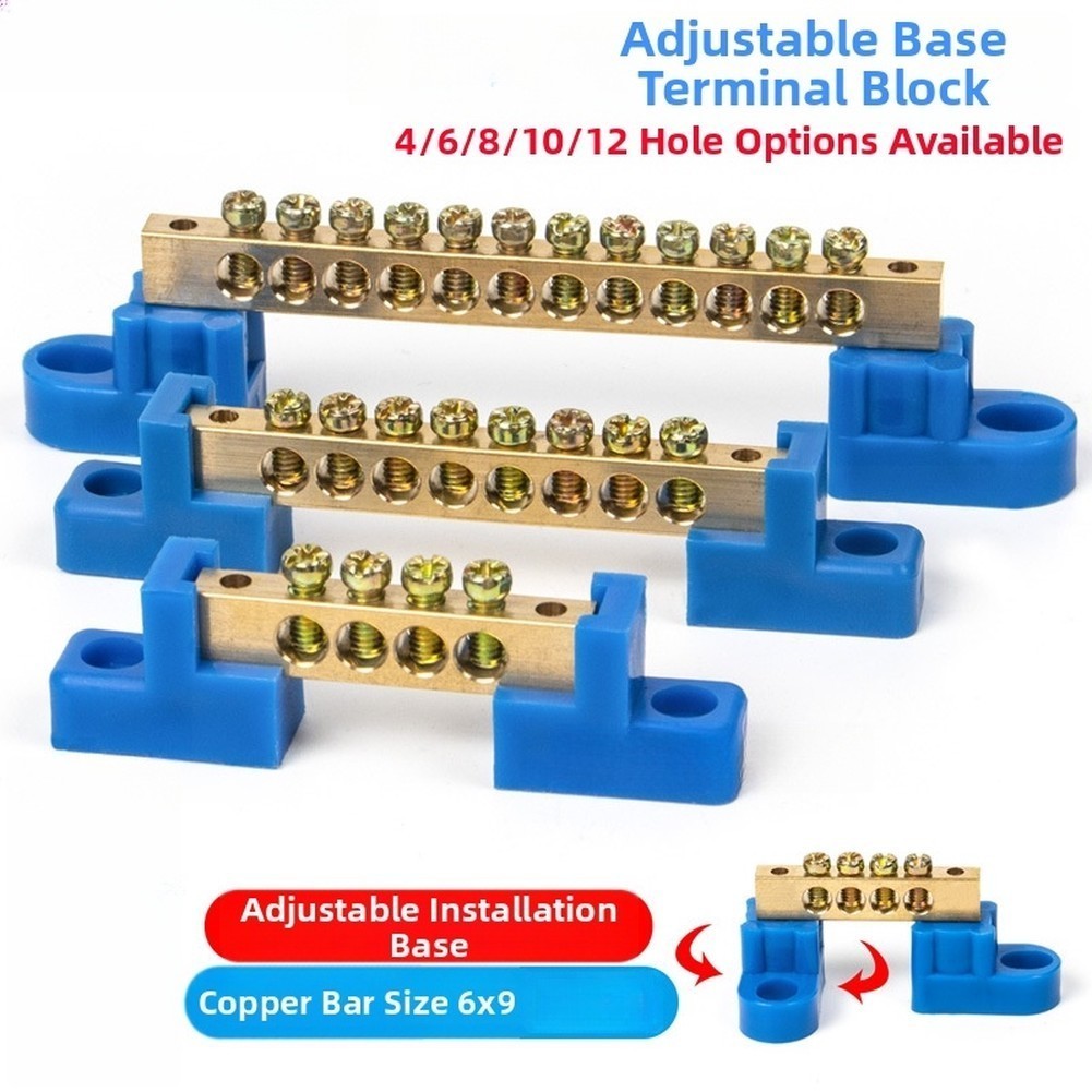 For Distribution Box Grounding Terminal Strip Screw Terminal Connection