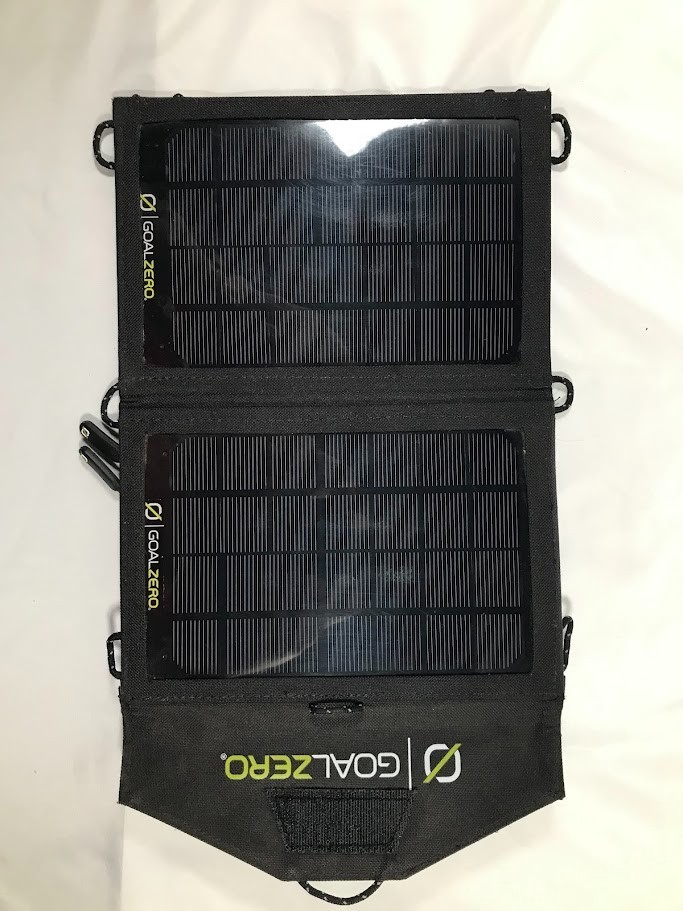 Goal Zero Nomad 7 Portable Solar Panel With Guide 10/12v/USB Ports NO BATTERY