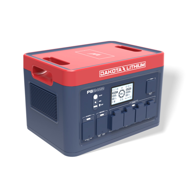 Dakota Lithium PS2400 Portable Power Station Digital Display – 11 Year Warranty