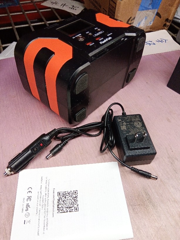 Flashfish Portable 150W Power Station 166Wh Peak 200W Back-up Power Refurbished