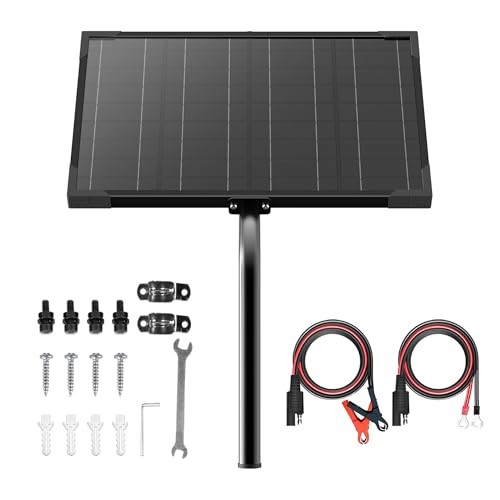 10W 12V Solar Battery Charger & Maintainer with Built-in MPPT Charge 10W Pro