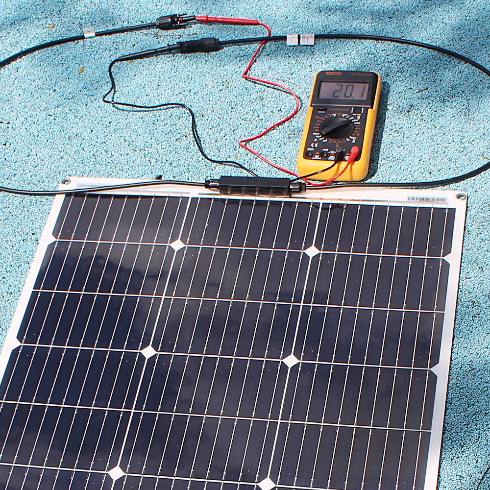 200W Flexible Solar Panel Mono 12V Portable Power Camping Home RV Battery Charge
