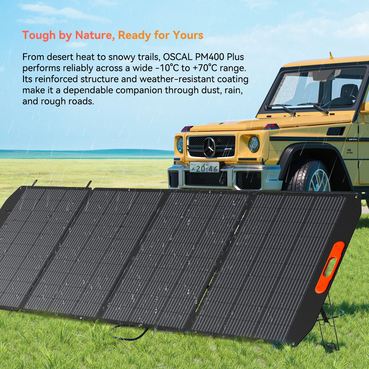Blackview OSCAL PowerMax 6000W Portable Power Station 3600Wh W/ 400W Solar Panel