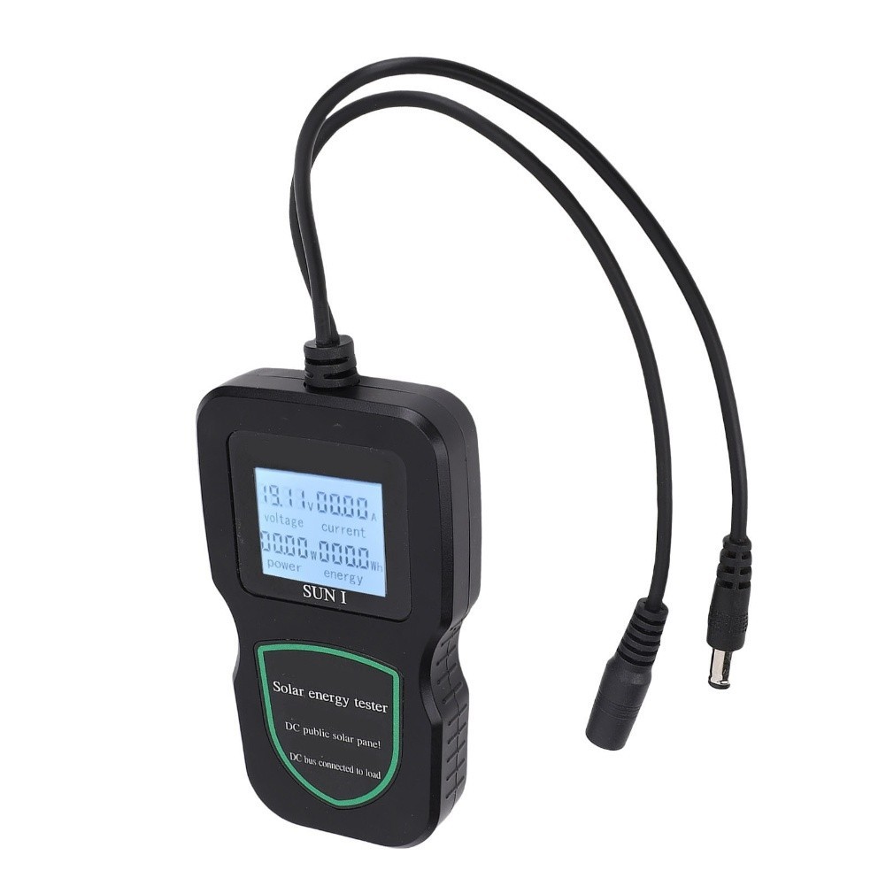 Photovoltaic Panel Tester with LCD Display Solar Tester for Power Measurement