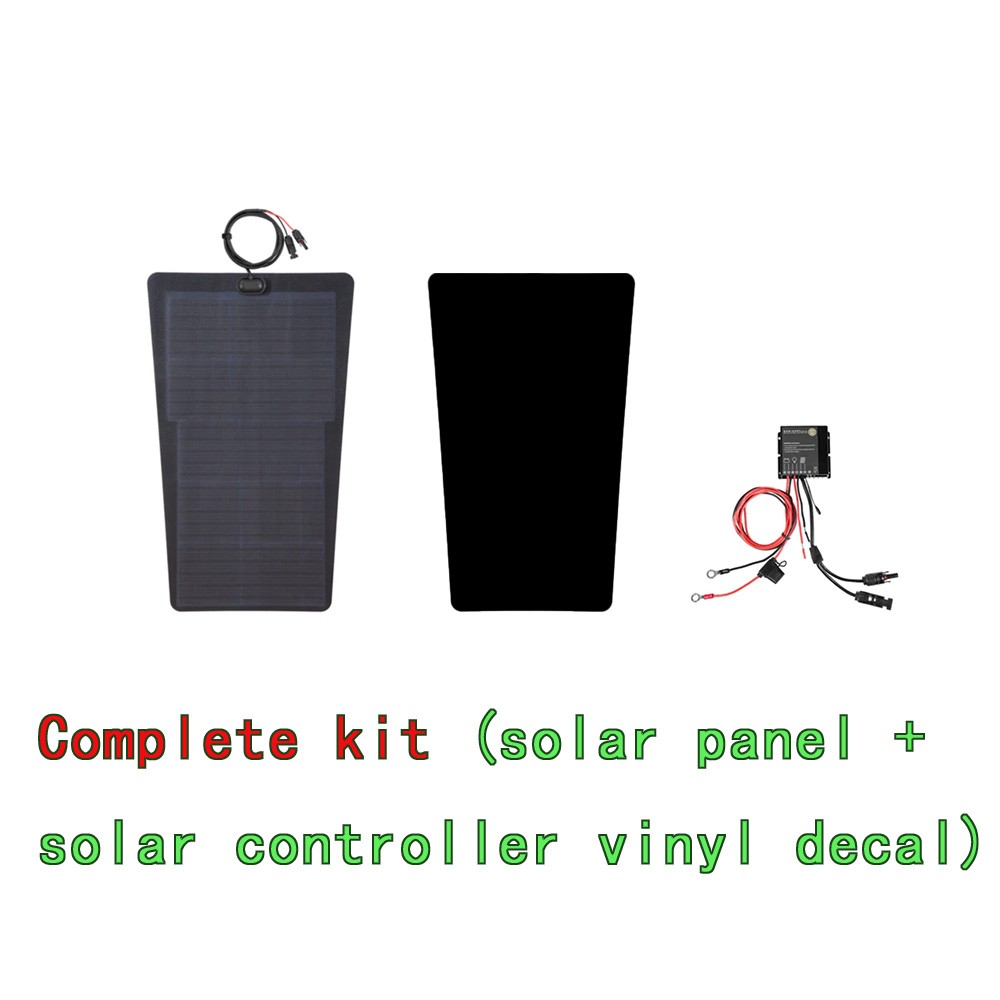 65W Hood Flexible Solar Panel for Ford Super Duty 4th Gen F250 F350 F450 Perfect
