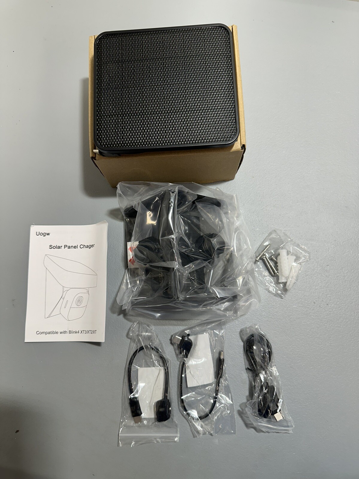 Uogw Solar Panel Charging Mount Compatible with Blink Outdoor 4th Gen. (A3)