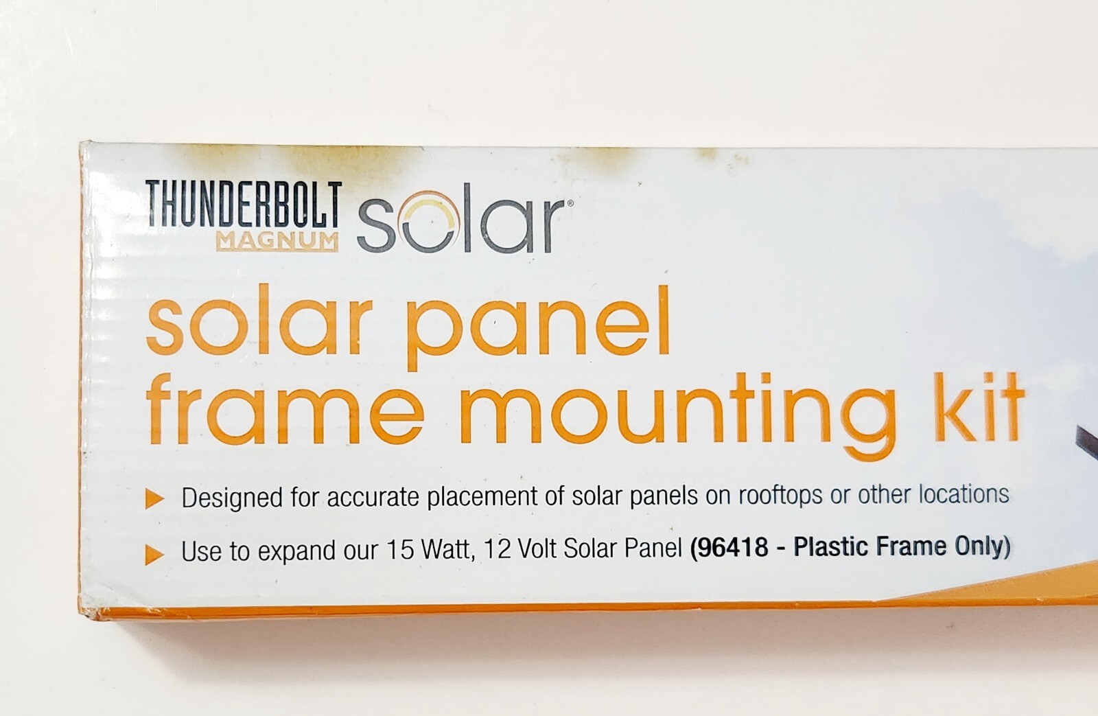 Solar Panel Frame Mount Kit Harbor Freight Thunderbolt Magnum Steel Tilts 68698
