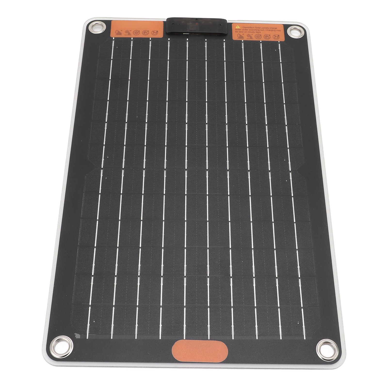 15W 5V 2.5A Solar Panel Battery Charger Monocrystalline Silicon Rain Proof FBIO