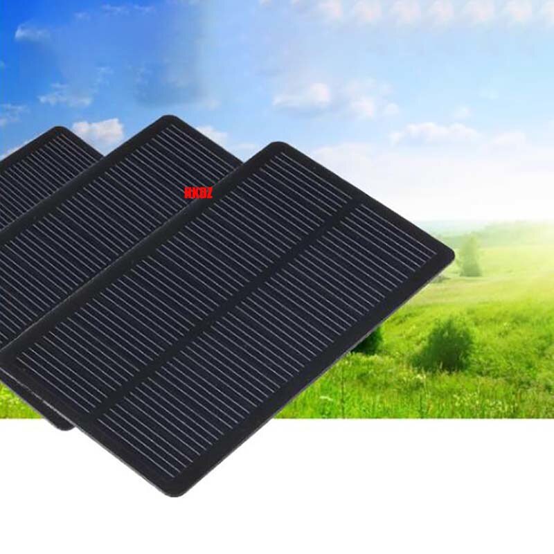 1W Solar Panel Cell 5V 200mA 118x 70mm PET Battery Charger DIY LED Garden Light