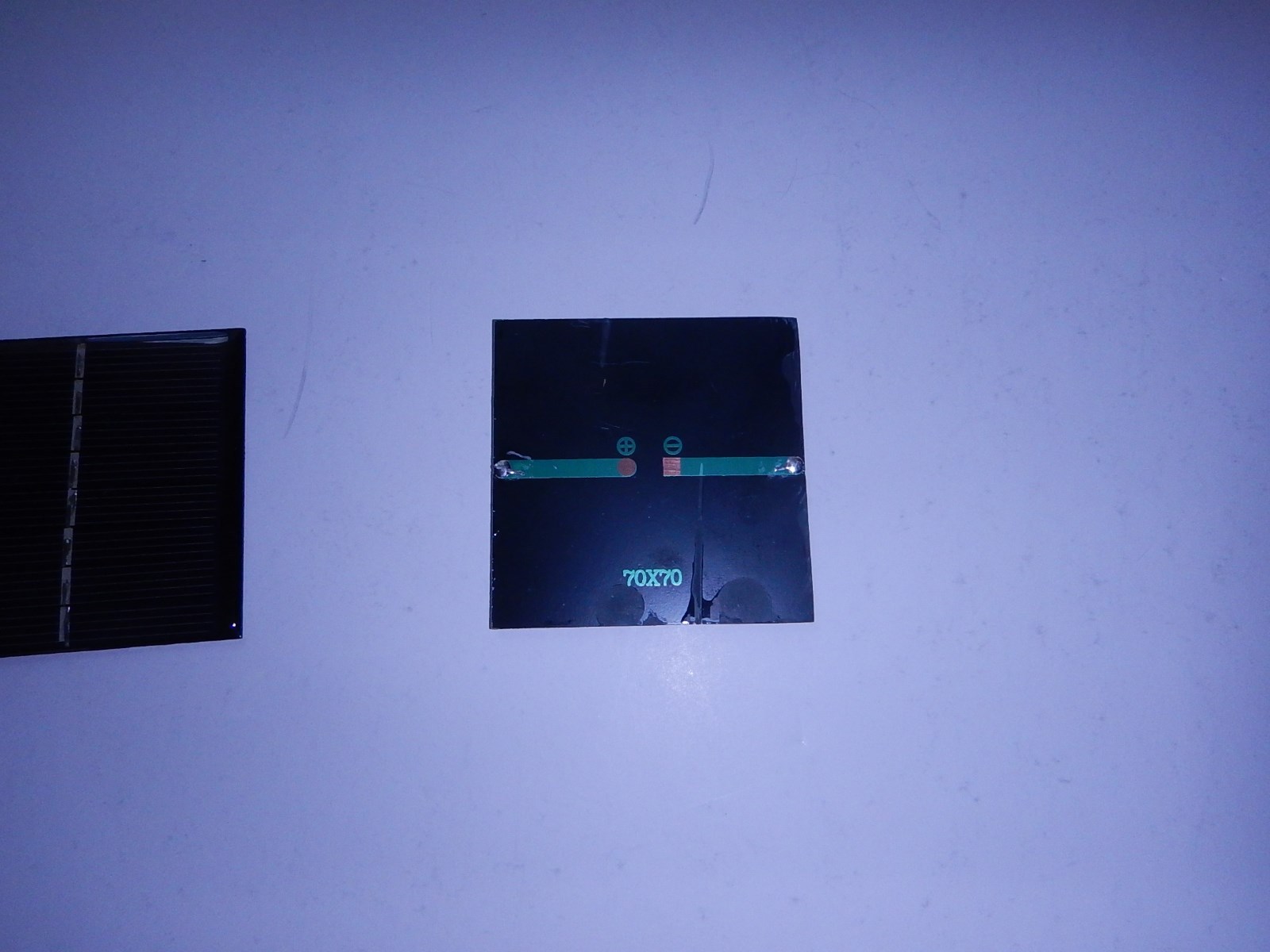 4V x 140 mA. Mini Solar Panel epoxy encapsulated virtually indestructible .5W