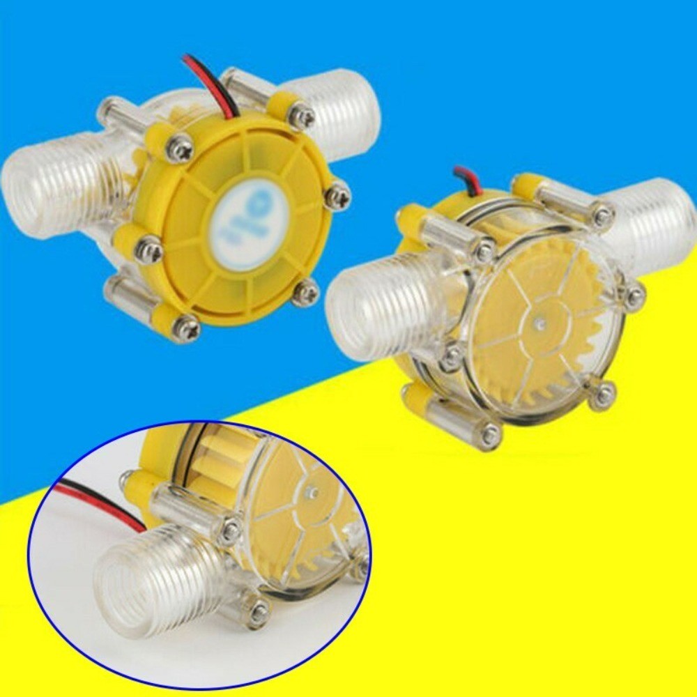 1PCS 8.8*5.8*3.9cm Generator 12V Water flow Turbine Supplies Accessories