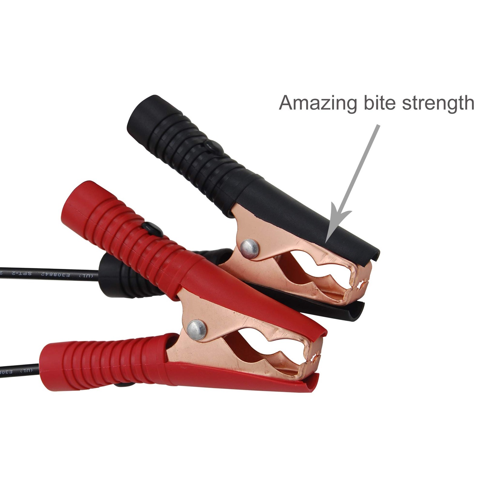 SCCKE 10FT 14AWG Battery Alligator Crocodile Clip to SAE Connector Extension …