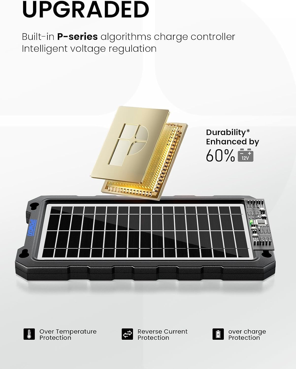 Reliable 9W Solar Battery Maintainer – Easy Install for Cars, Motorcycles & More