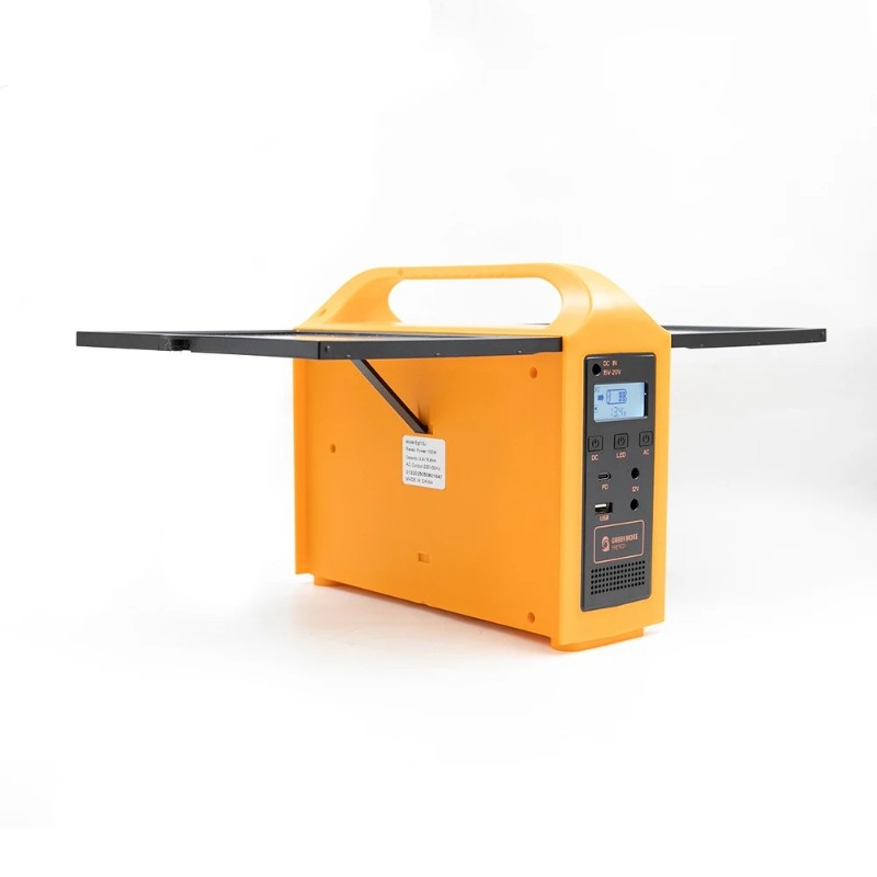 100W Solar Generator Portable Power Station Camping Emergency Backup Power Bank
