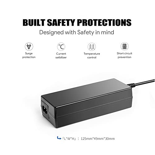 24V 90W AC Adapter Compatible with Jackery Charger Power Station Explorer 550